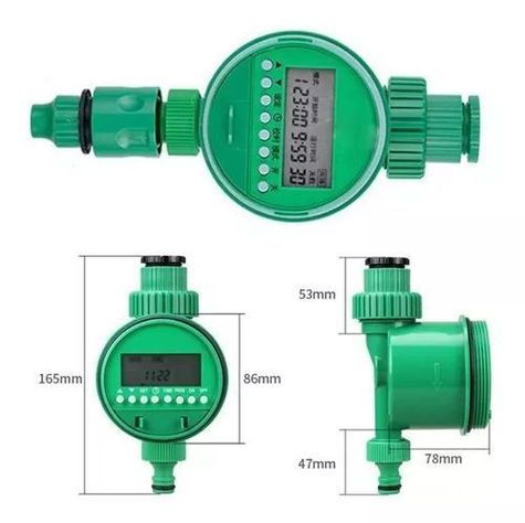 Programador De Riego Automatico Goteros Timer Riego Aspersores Jardin Regadores-3