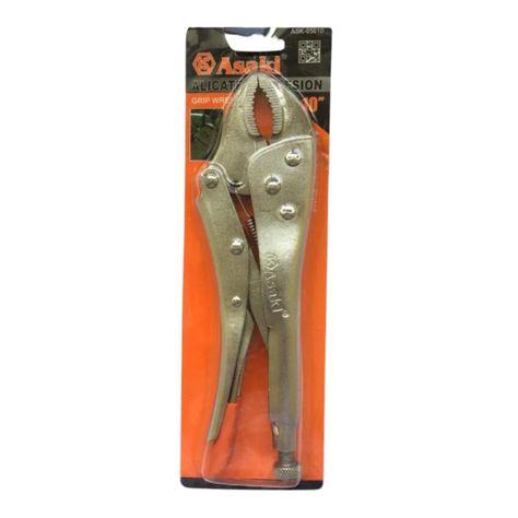Alicate Caiman 10 Pulgadas Makawa Pinza Presion Ferreteria-1