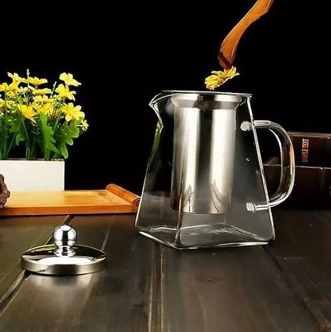 Tetera Infusora De Te Mate Vidrio 750ml-2