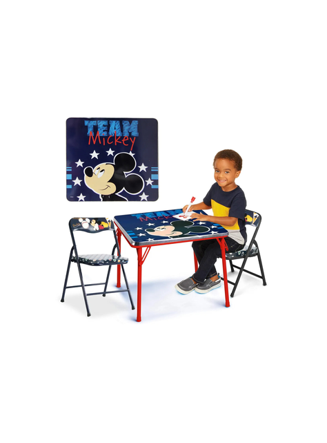 Set de Sillas y Mesa Plegable Diseño Mickey-0