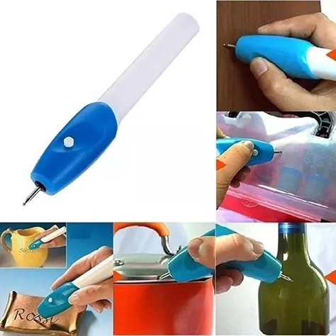 Lápiz Grabador Tallador Metal Plástico Vidrio Madera Cuero-2