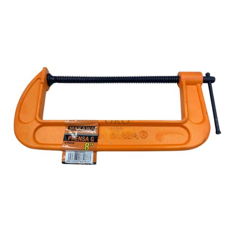 Prensa G Apertura de 20cm Herramienta Profesional TMK19242-0