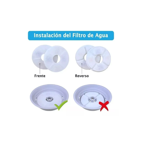 X12 Filtros de agua para dispensador de perro y gato-3