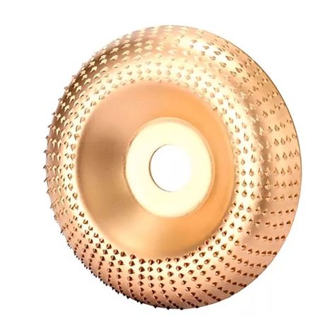 Disco Escofina Curvo de 100mm Dorado Ferreteria KM1766-1