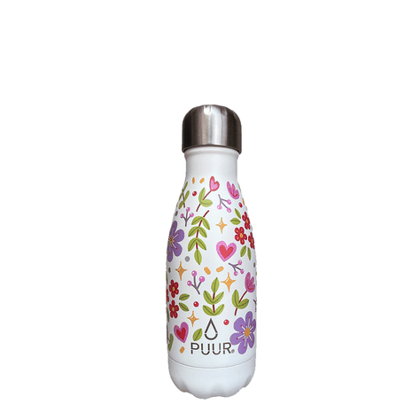 Botella Térmica Puur Bottle Floral 260 ml-0