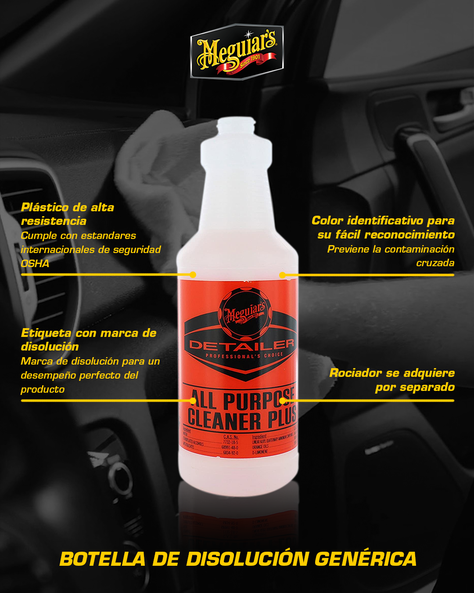 Botella De Plástico Multiuso Meguiars APC PLUS-1