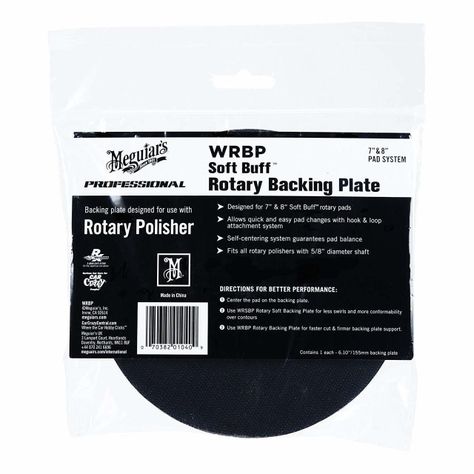 Placa De Apoyo Pulidora Rotativa Meguiars Estándar Backing-0