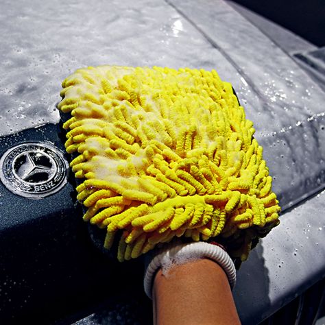 Guante De Lavado Microfibra Chenille Maxshine-4