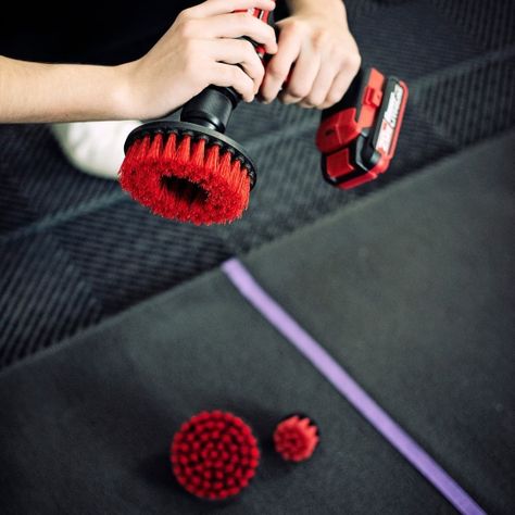 Cepillo De Taladro Para Limpieza De Alfombra Maxshine 4''-4