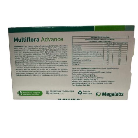 MULTIFLORA ADVANCE X 30 CAPSULAS-1