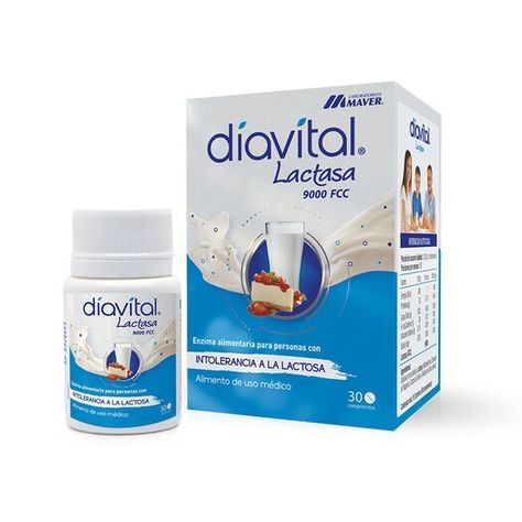 DIAVITAL LACTASA 9000 FCC X 30 COMPRIMIDOS -0