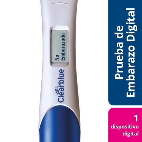 Clearblue digital prueba de embarazo con indicador de semanas x 1-1
