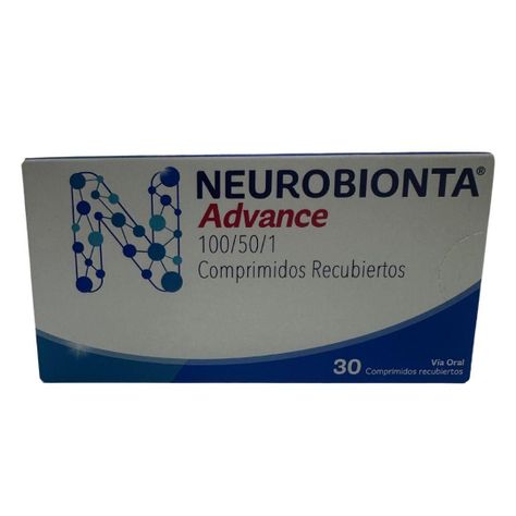 NEUROBIONTA ADVANCE 100/50/1 X 30 COMPRIMIDOS RECUBIERTOS-0