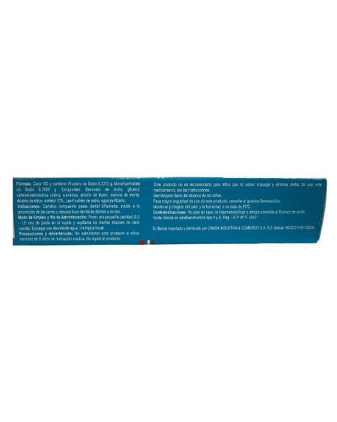 Caristop 2500ppm pasta dental x 100g-1