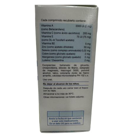OFTAVITA VITAMINAS OFTALMICAS X 30 COMPRIMIDOS-1