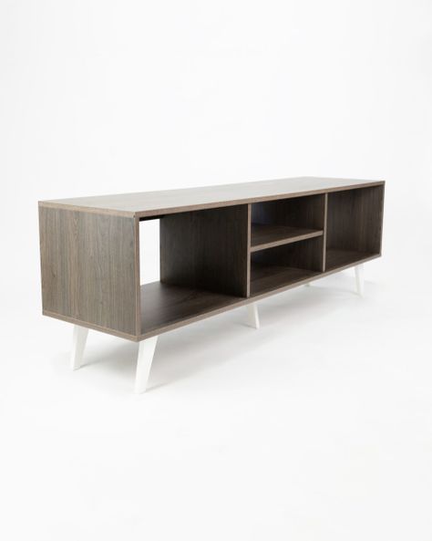 Rack TV 65 Pulgadas Roble Oscuro-1