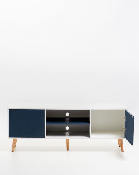 Rack TV 65 Pulgadas Kanso Blanco/Tuareg-1