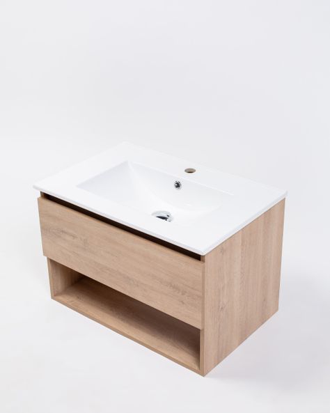 Kit Vanitorio 71cm 1 Cajón Jerez -1