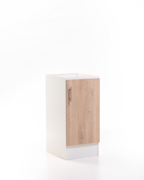 Base Cocina 1 Puerta 40 cm. Bco/Jerez Apertura Derecha-1