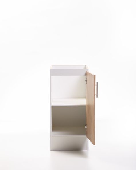 Base Cocina 1 Puerta 40 cm. Bco/Jerez Apertura Derecha-2