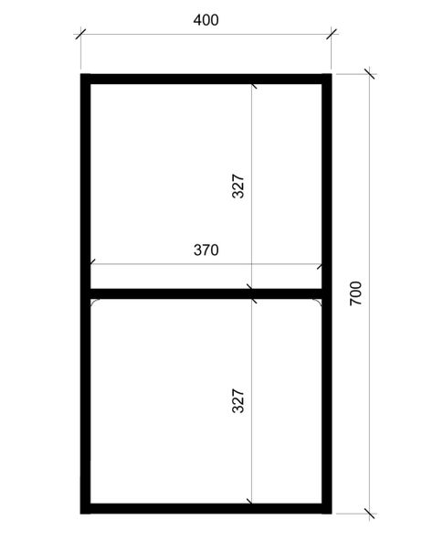 Mural Cocina 1 Puerta 40 cm Apertura Derecha-5