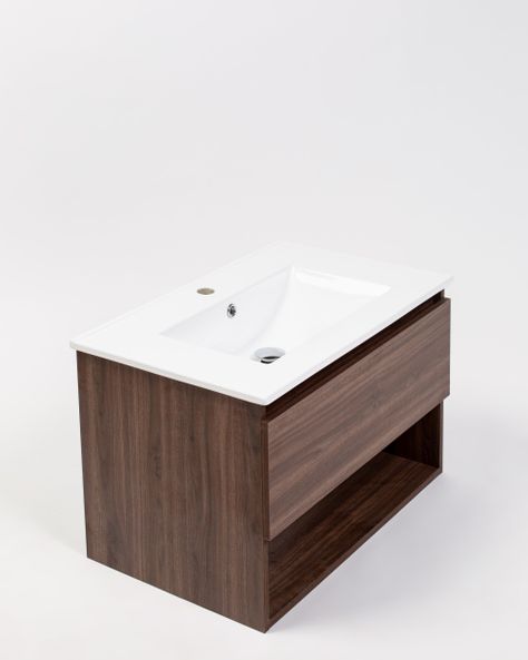 Kit Vanitorio 71cm 1 Cajón Cocoa-1