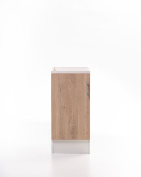 Base Cocina 1 Puerta 40 cm. Bco/Jerez Apertura Izquierda-0