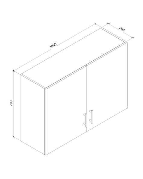 Mural Cocina 2 Puertas 100 cm-7