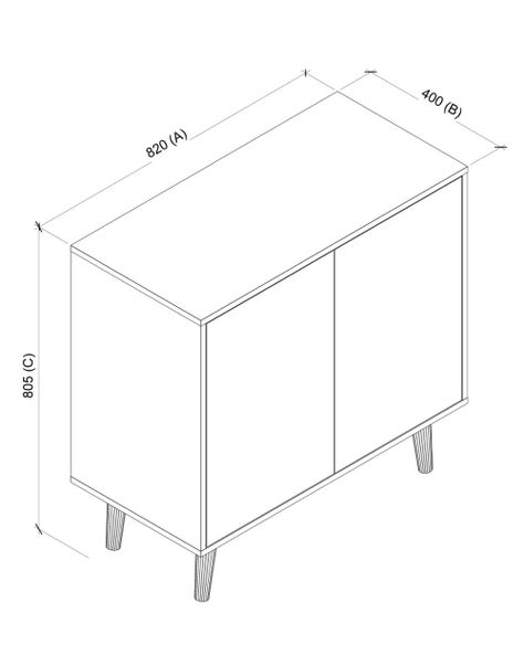 Buffet Kanso 2 Puertas Jerez/Jade-7