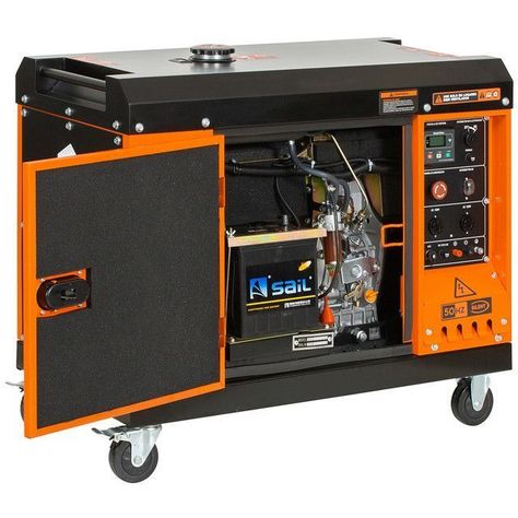 Generador Eléctrico Diesel P/Eléctrica 6.500W-3