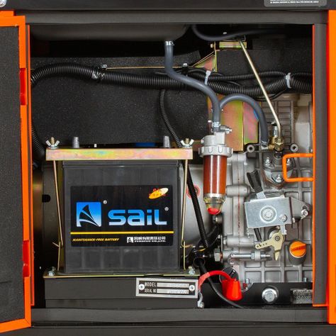 Generador Eléctrico Diesel P/Eléctrica 6.500W-4