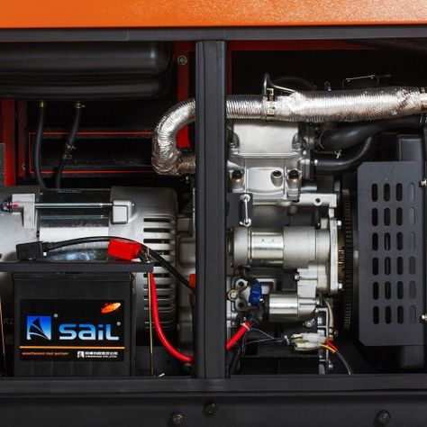 Generador Eléctrico Diesel P/Eléctrica 10.000W-4