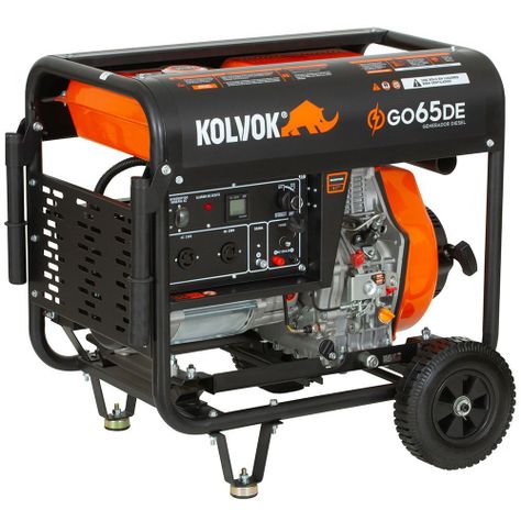 Generador Eléctrico Diesel P/Eléctrica 6.500W-0