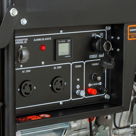 Generador Eléctrico Diesel P/Eléctrica 6.500W-5