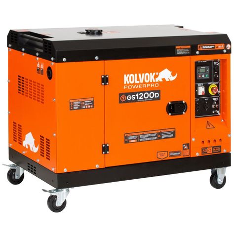 Generador Eléctrico Diesel P/Eléctrica 12.000W-0