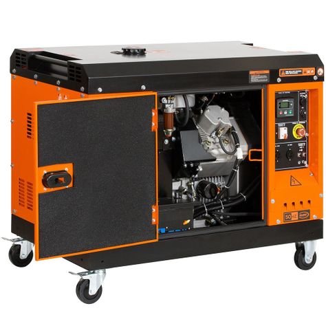Generador Eléctrico Diesel P/Eléctrica 12.000W-3