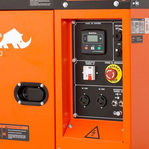 Generador Eléctrico Diesel P/Eléctrica 12.000W-4
