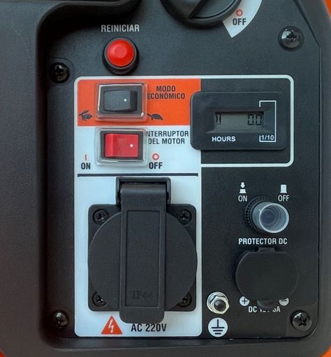 Generador eléctrico a gasolina 2 kVA inverter-3