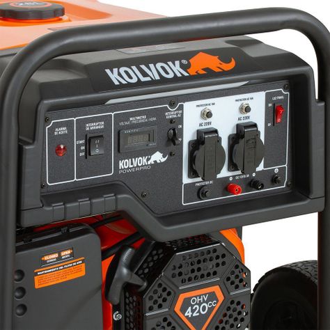 Generador Eléctrico a Gasolina P/Eléctrica 5.500W-4