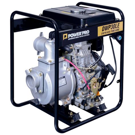 Motobomba 3" Agua Limpia 6,7HP Diesel P/Eléctrica-0