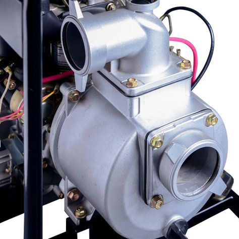 Motobomba 3" Agua Limpia 6,7HP Diesel P/Eléctrica-2