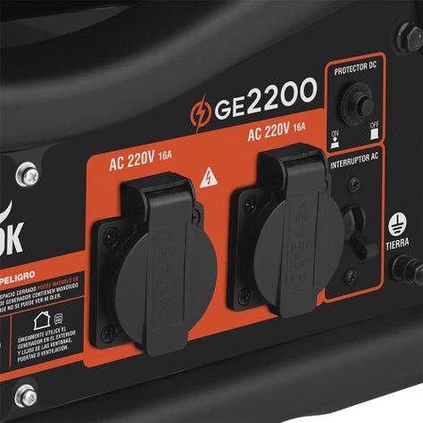 Generador Eléctrico Gasolina P/Manual 2200W-4