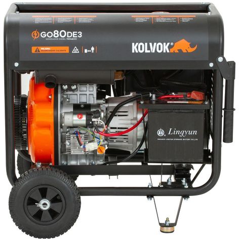 Generador Eléctrico Trif. Diesel 6.500W-2