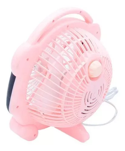 Ventilador Escritorio Mesa Peppa Pig Rosa 288-2