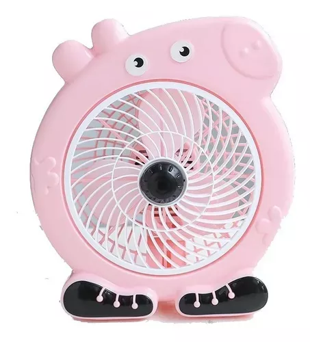 Ventilador Escritorio Mesa Peppa Pig Rosa 288-0