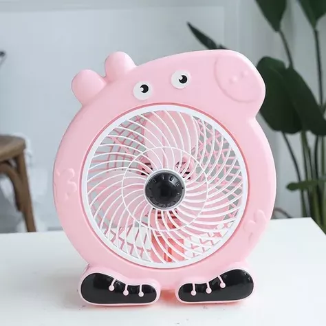 Ventilador Escritorio Mesa Peppa Pig Rosa 288-1