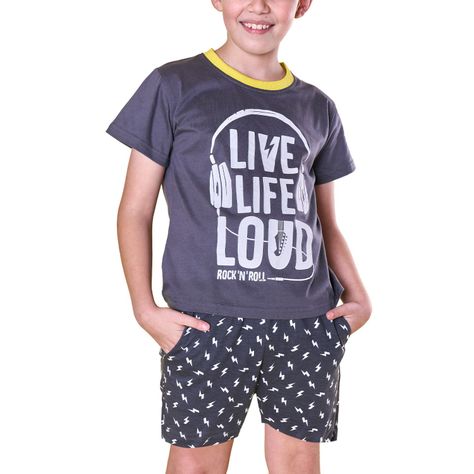 Pijama Short Niño 7338-0