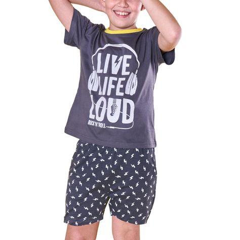 Pijama Short Niño 7338-1