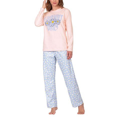 Pijama Micropolar Good Vibes Mujer 8680-1
