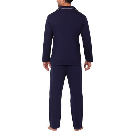 Pijama Botones Hombre 9222-2